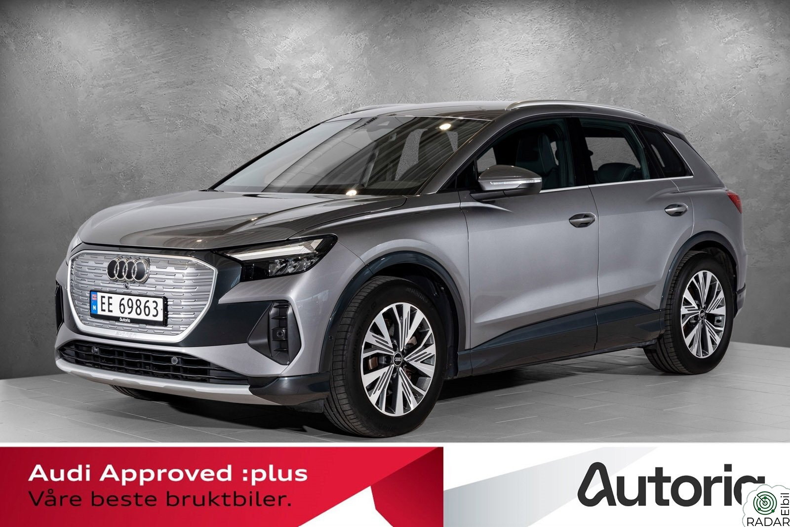 AUDI Q4 45 E TRON Q4 45 e-tron quattro S-line | Sportsseter | R.Kamera ++