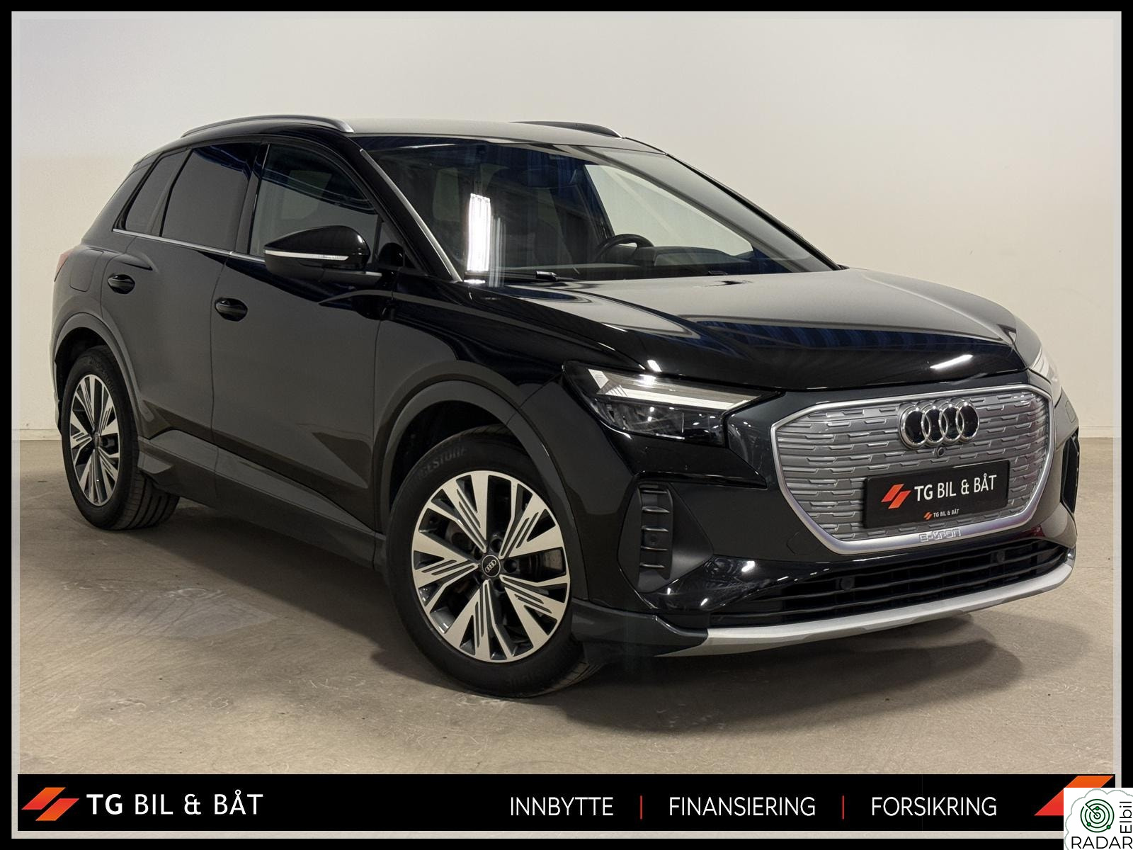 AUDI Q4 50 E TRON 50 quattro 313HK S-Line - ACC/NAVI/SONOS/RYGGE/KROK +++