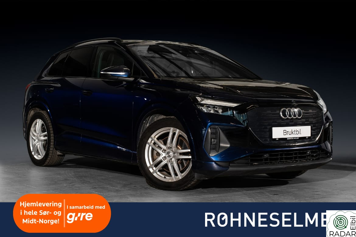 AUDI Q4 50 E TRON 50 Quattro Sonos Skinn Krok App Forvarme Rattvarme Acc