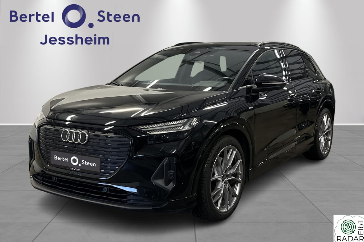 AUDI Q4 50 E TRON 50 quattro, 2xSLINE,KROK ,MATRIX, SONOS,VELUTSTYRT!