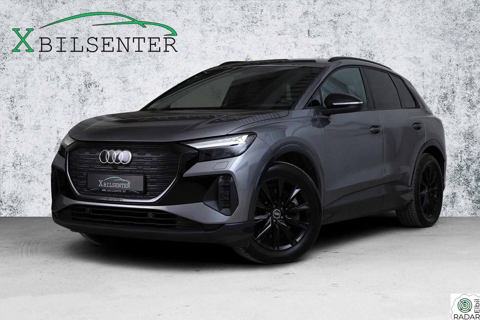 AUDI Q4 45 E TRON 45 Quattro // ACC 360KAM SONOS SORT-OPTIKK NAVI KROK+