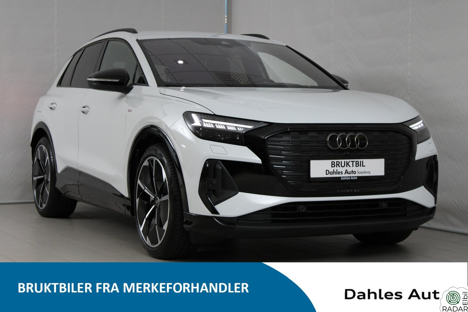 AUDI Q4 45 e-tron 45quattro Edition Sline/Krok/ACC/Rattvarme/Matrix/Dinam