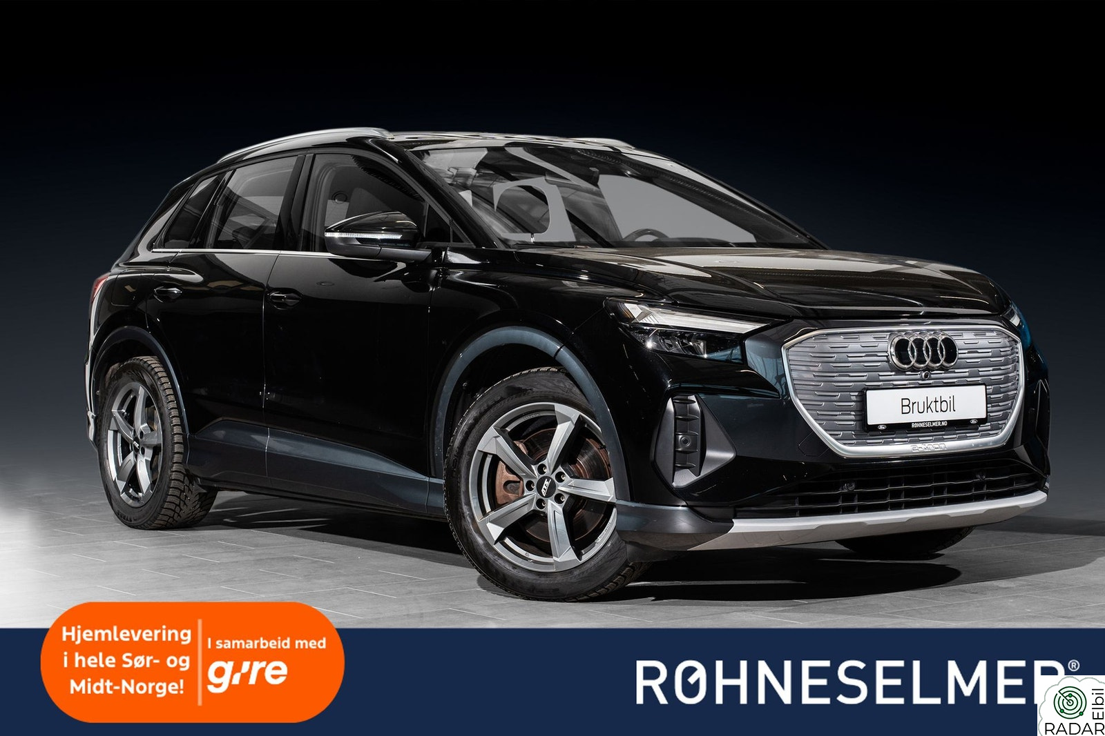 AUDI Q4 50 E TRON 50 Quattro Forvarming Hengerfeste App Kamera Acc LED++