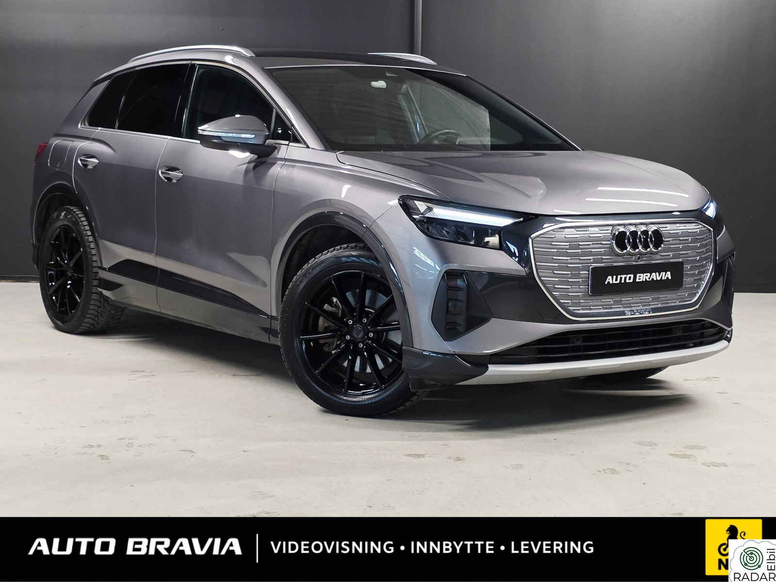 AUDI Q4 50 E TRON 50/299HK/QUATTRO/KROK/ACC/SONOS/MATRIX/V.PUMPE/NAF TEST