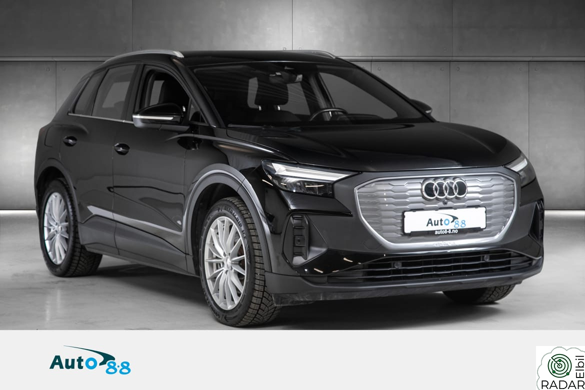 AUDI Q4 45 E TRON / 512km WLTP / VELHOLDT / NYLIG SERVET / ++!