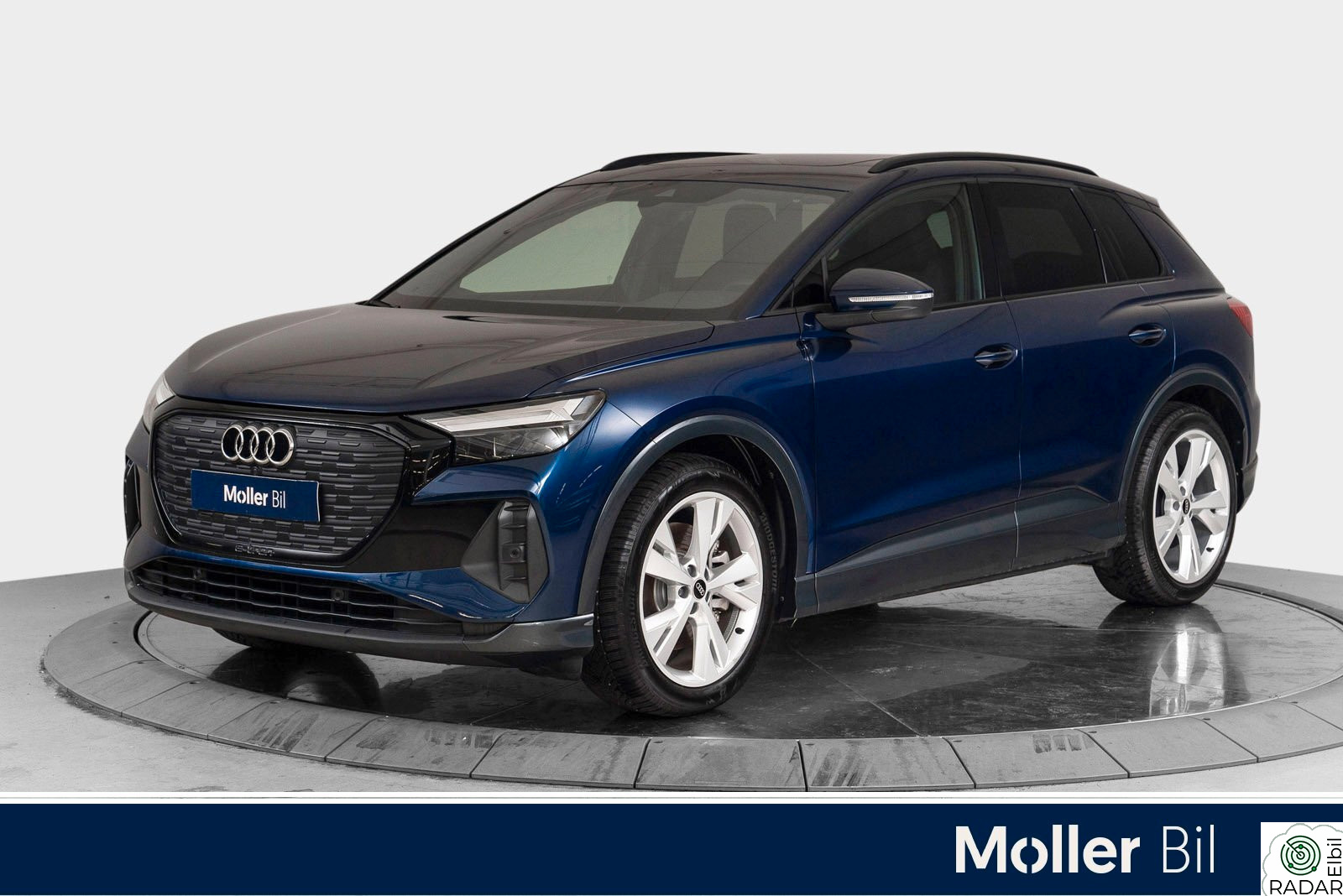 AUDI Q4 45 e-tron 45 quattro - Sonos, Pano, R.Kam, Krok, Sort optikk