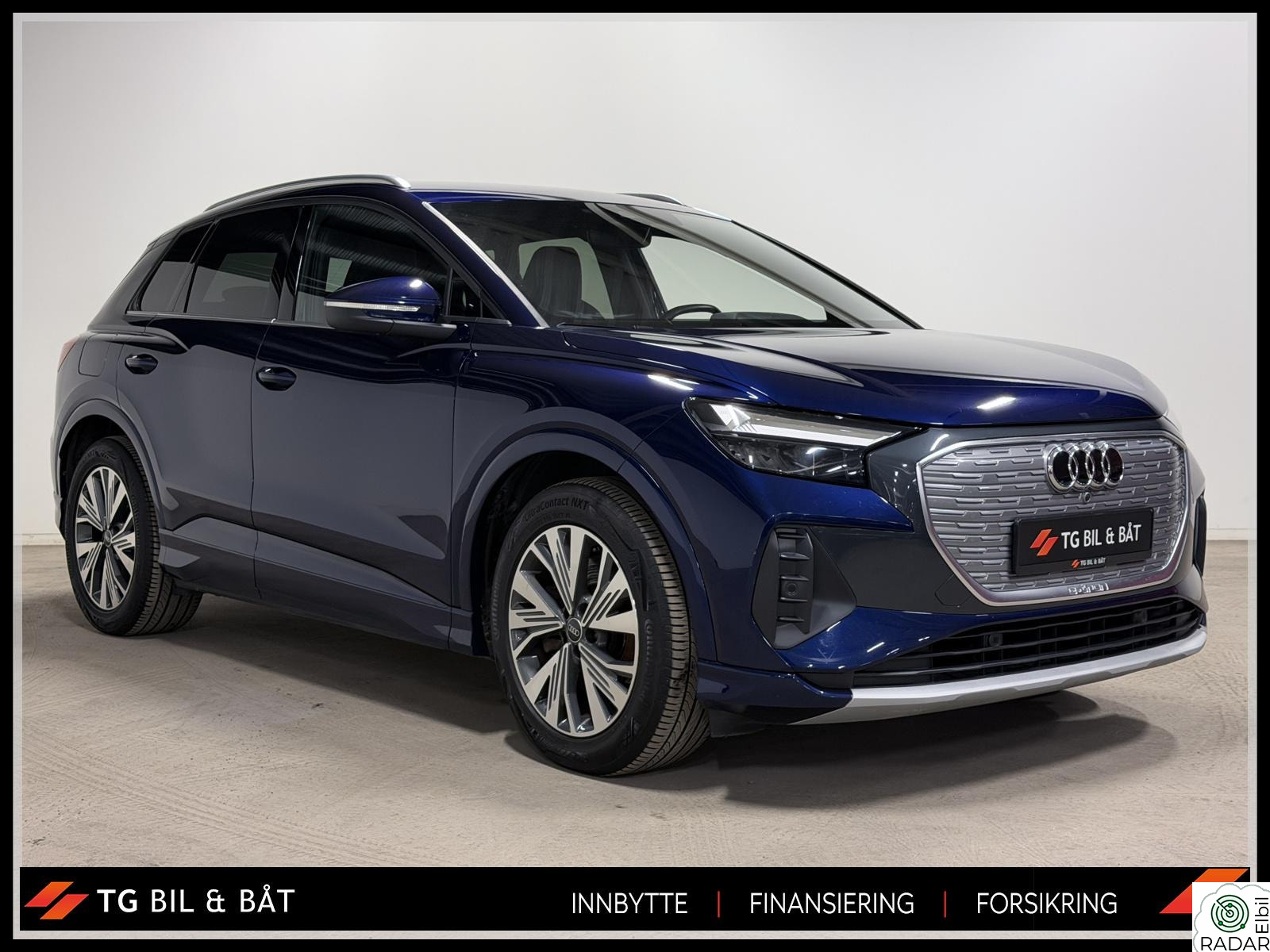 AUDI Q4 50 E TRON 50 quattro 313hk S-Line - ACC/NAVI/SONOS/RYGGE/KROK+++
