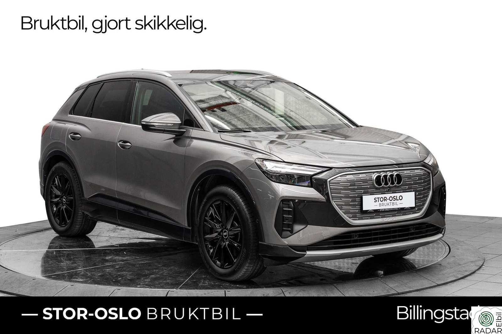 AUDI Q4 40 E TRON 360° / ACC / SONOS / KROK / EL.SETER/MINNE / VARMEPUMPE