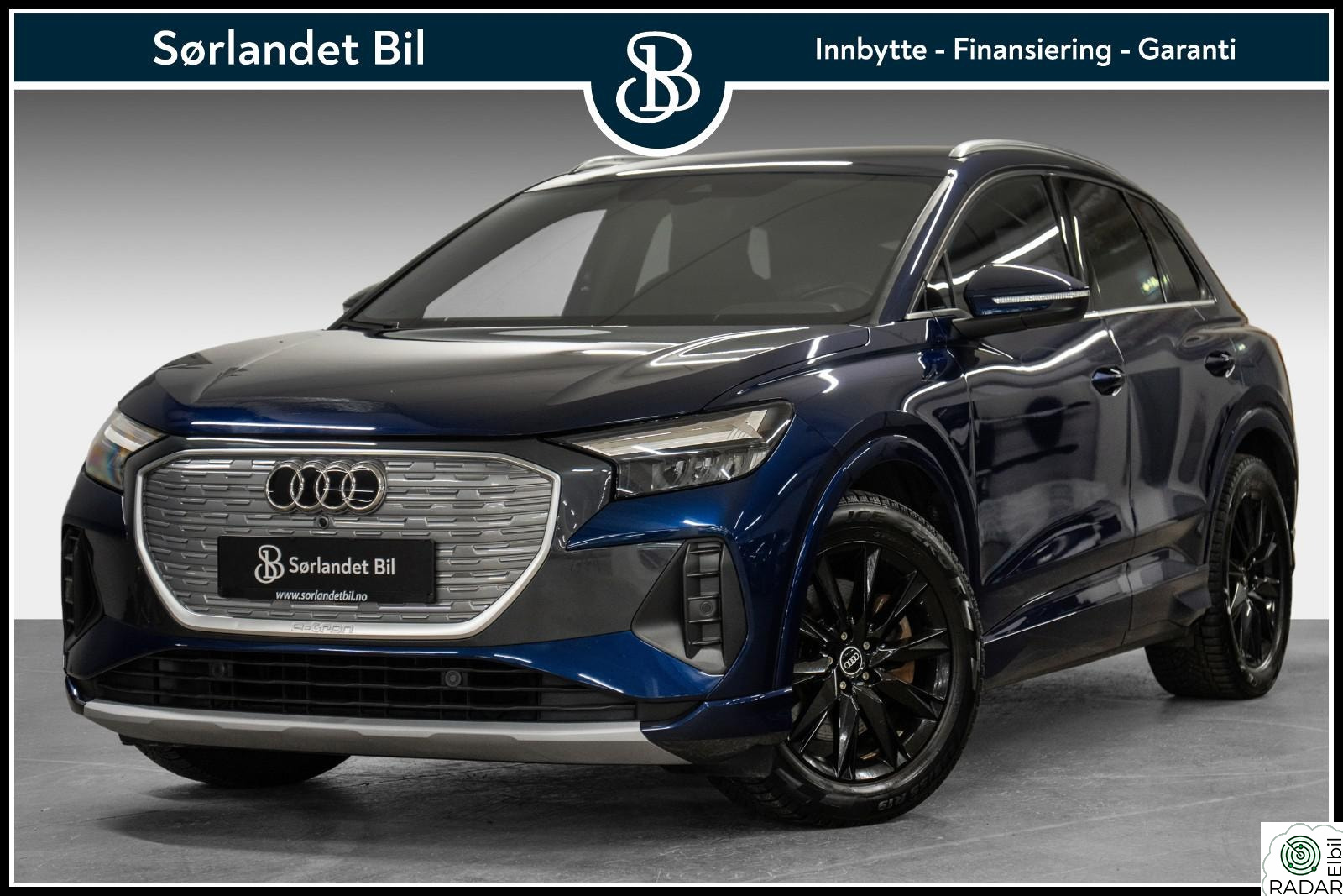 AUDI Q4 50 E TRON 50 QUATTRO / LAV-KM! / EN-EIER / SKINN / SONOS / KROK