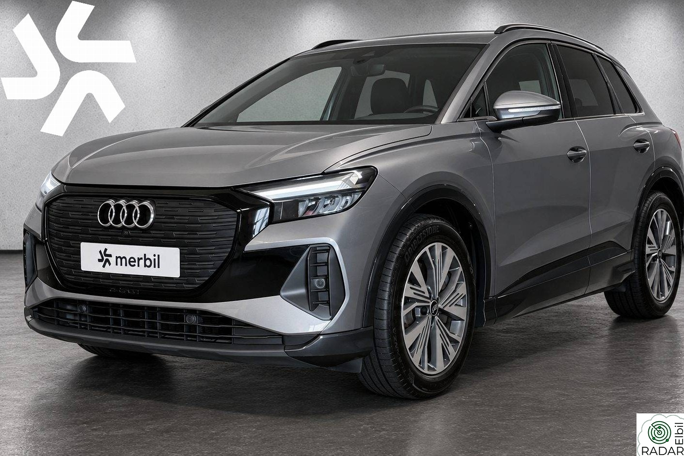 AUDI Q4 50 E TRON 50 quattro| Skinn| El. seter| Sonos| Krok|Sort optikk|
