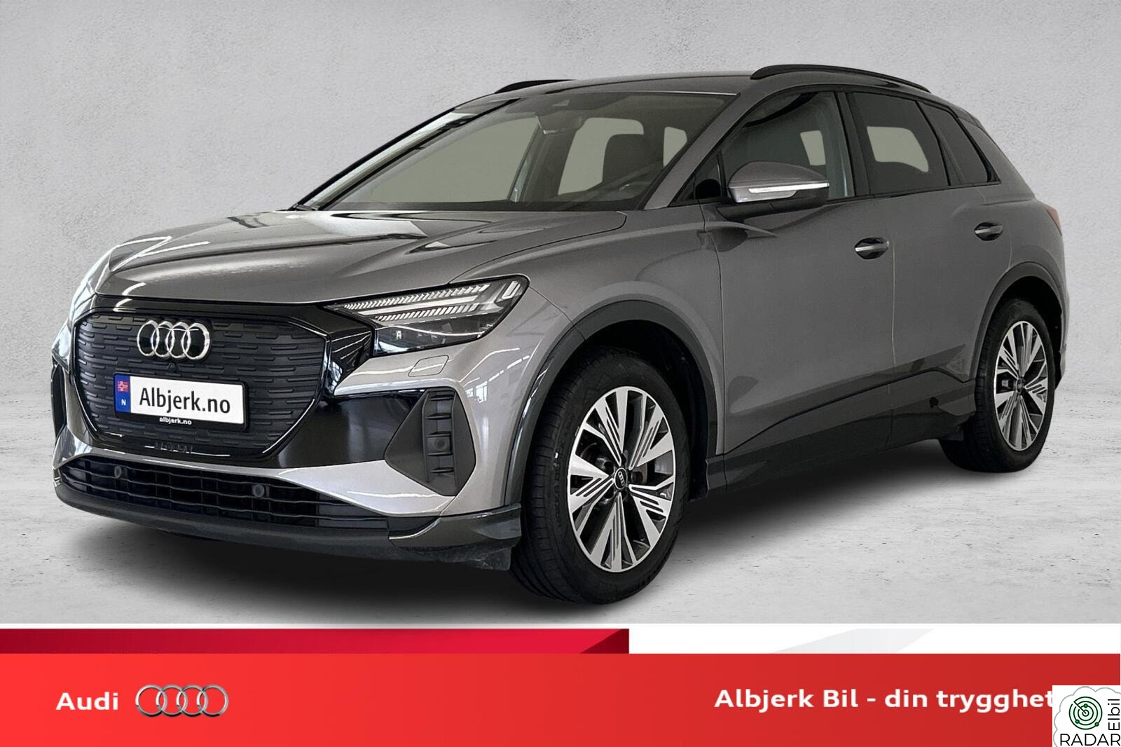 AUDI Q4 50 E TRON 50 Quattro H-Feste,Ryggekamera,Sonos,Sort optikk