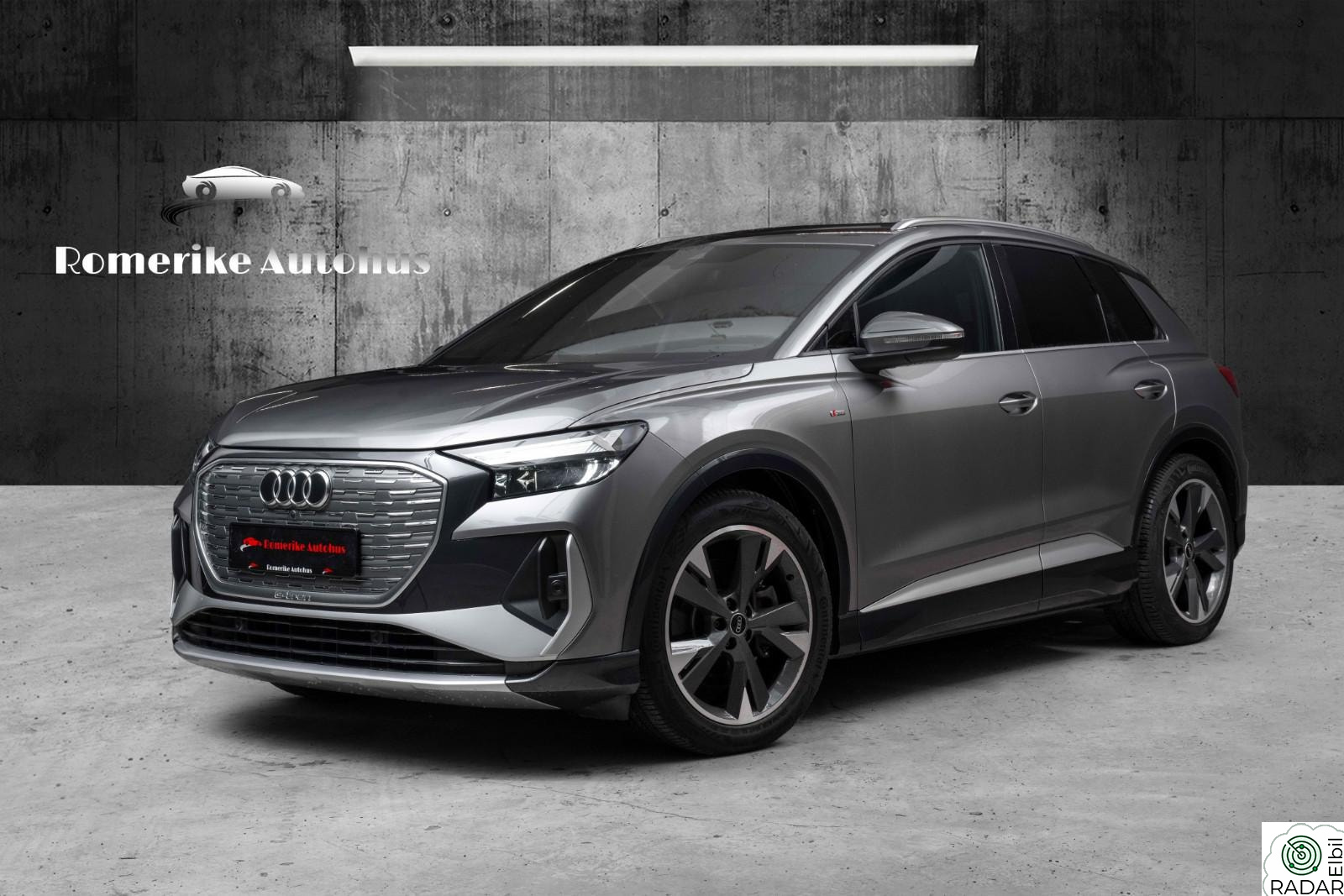 AUDI Q4 50 E TRON 50 Q 2xS-LINE // HeadUp, ElStol, SONOS, Krok, Rattvar++
