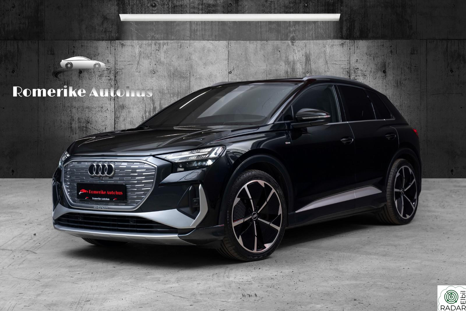 AUDI Q4 50 e-tron 50 Q,2xS-line, HUD, Sonos, Diamantskinn, Pano, 360kam +