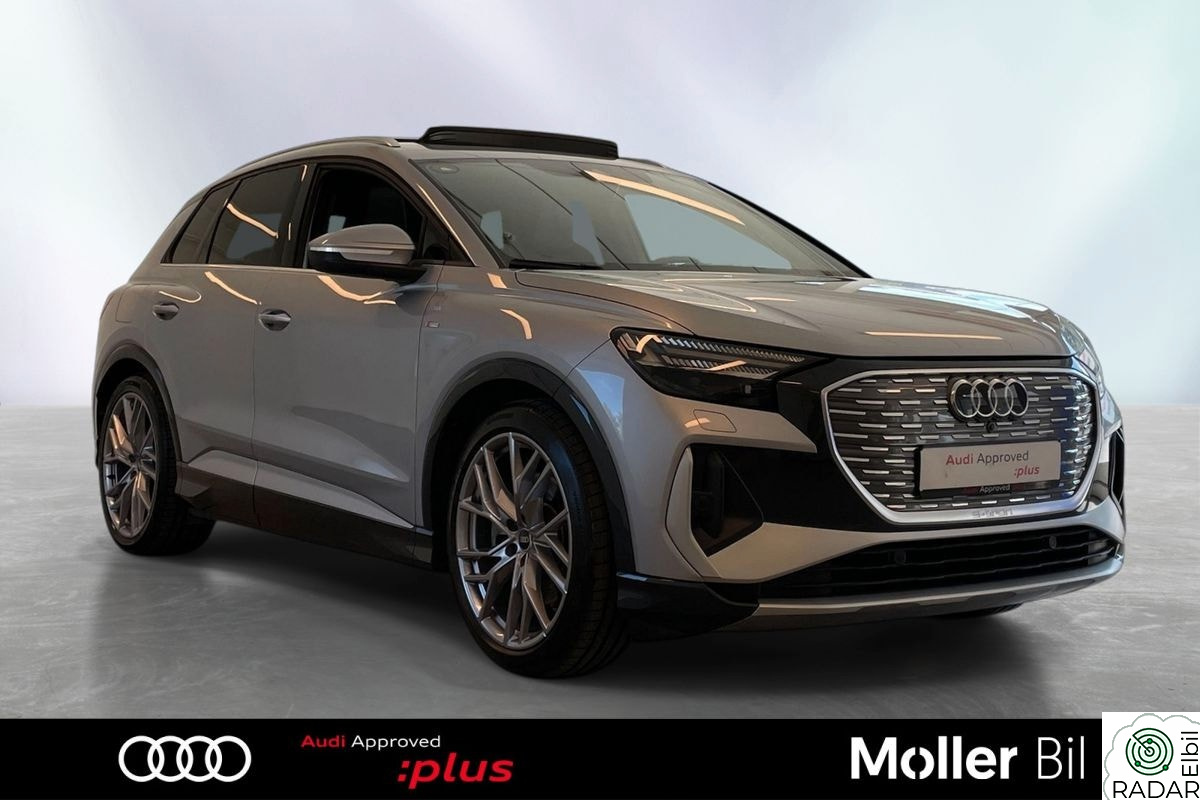 AUDI Q4 50 E TRON 50  S-line / 448km (WLTP) / HUD / SOLTAK / H.feste+++