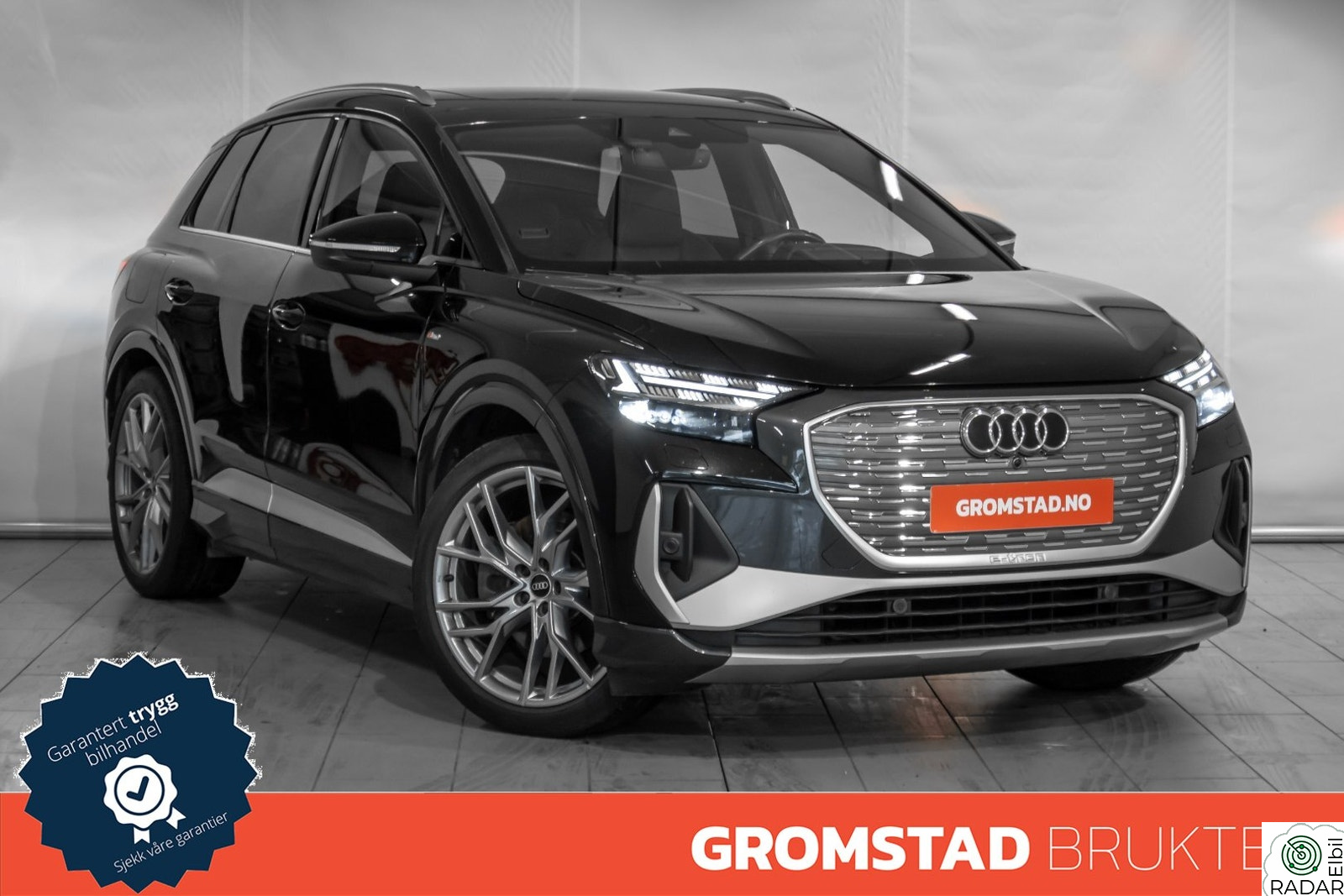 AUDI Q4 50 E TRON 50 quattro S line Matrix/HUD/Krok/Sonos/Skinn/Kamera/