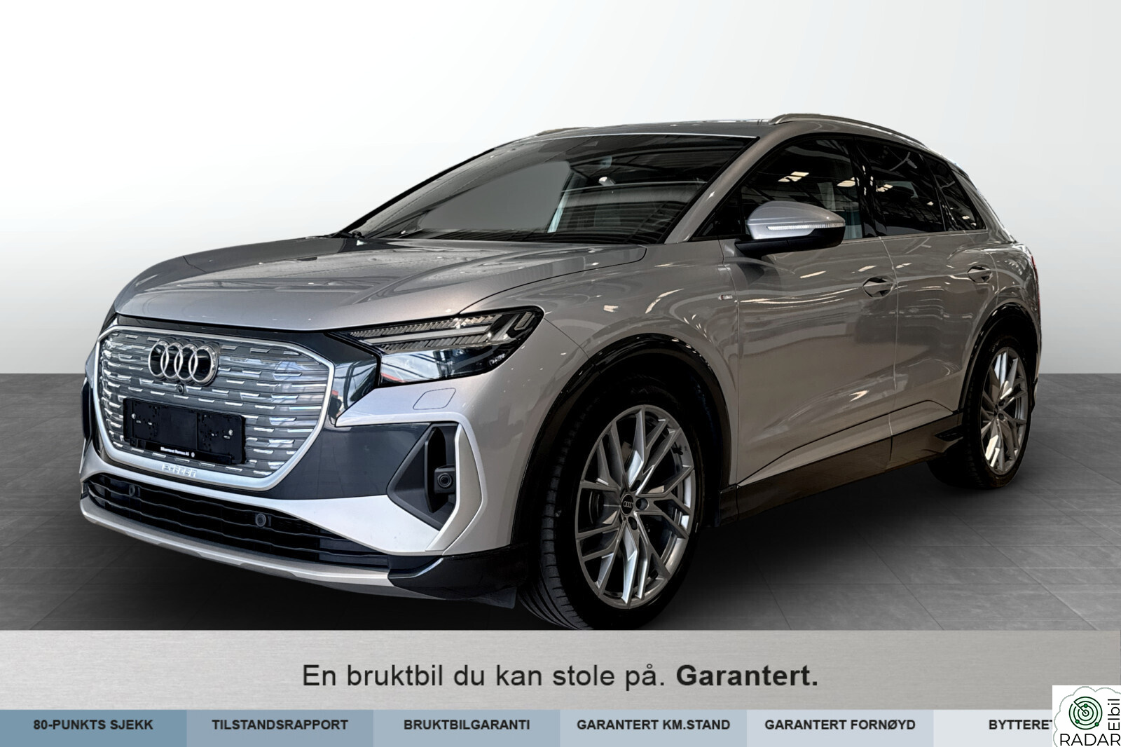 AUDI Q4 50 E TRON 50 2xS-line,El.skinn,Rkamera,Sonos,El.bakluke,MMI Pro
