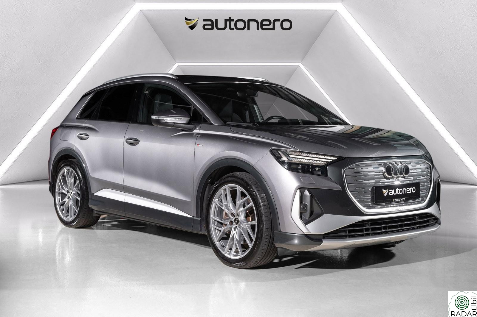 AUDI Q4 50 E TRON 50 Quattro | 2x S-line | Matrix led | Sonos | 313 HK