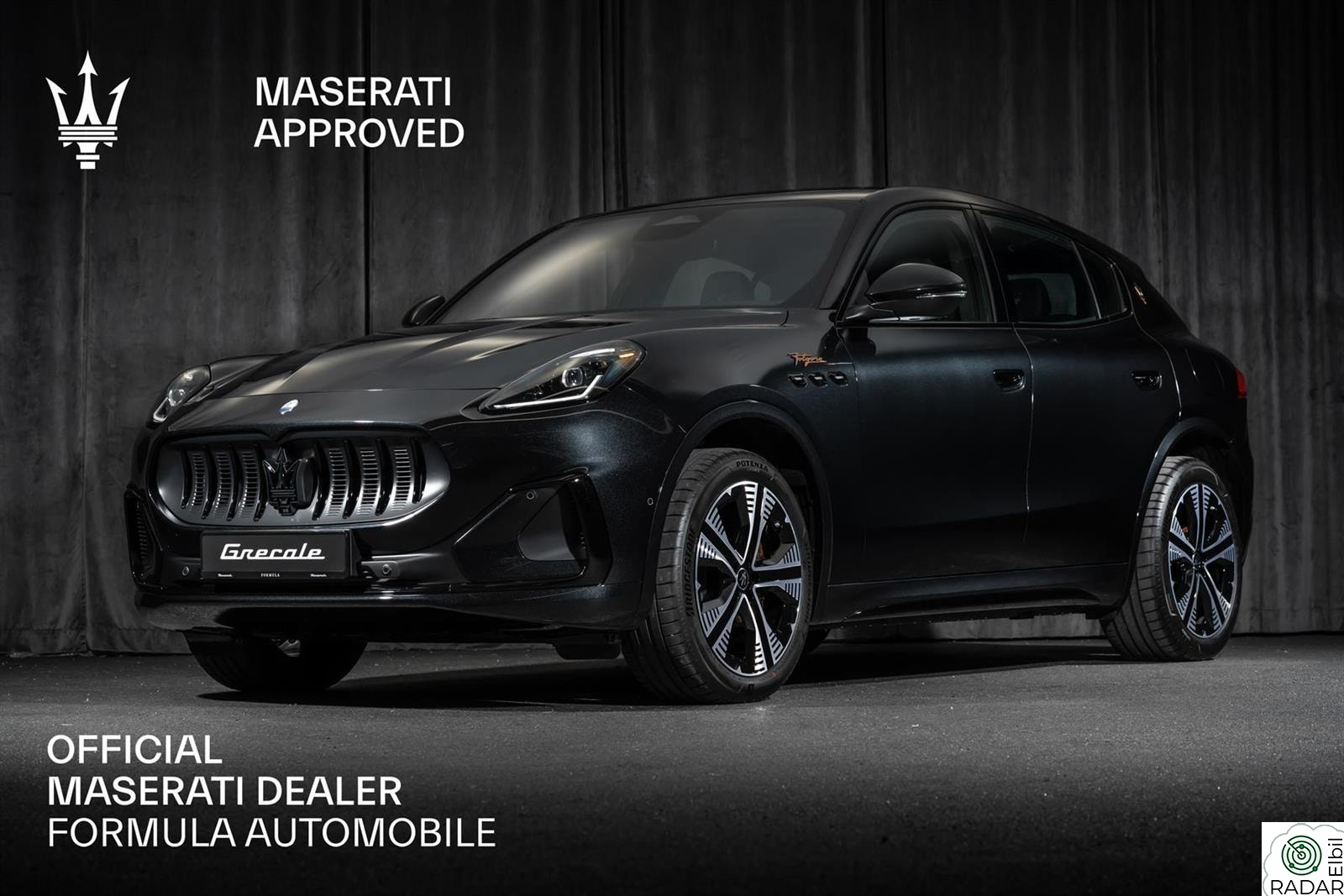 MASERATI GRECALE FOLGORE Folgore 557 HK  - Demobilkampanje