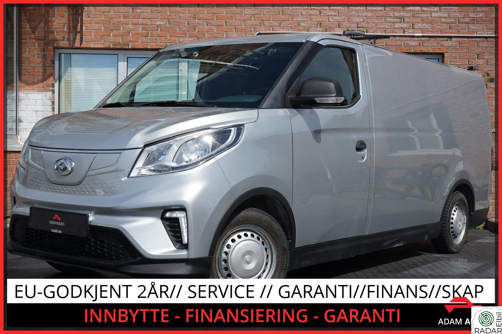 MAXUS e-DELIVER 3 Maxus E-Deliver 3 LWB //52,5kWh//122hk//253WLTP//1-EIER