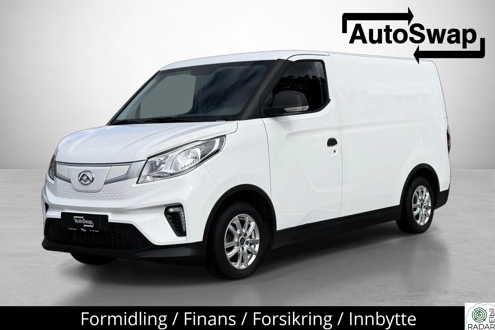 MAXUS e-DELIVER 3 Elektrisk varebil. Kun 34 000 km. EUOK til mai 2028.