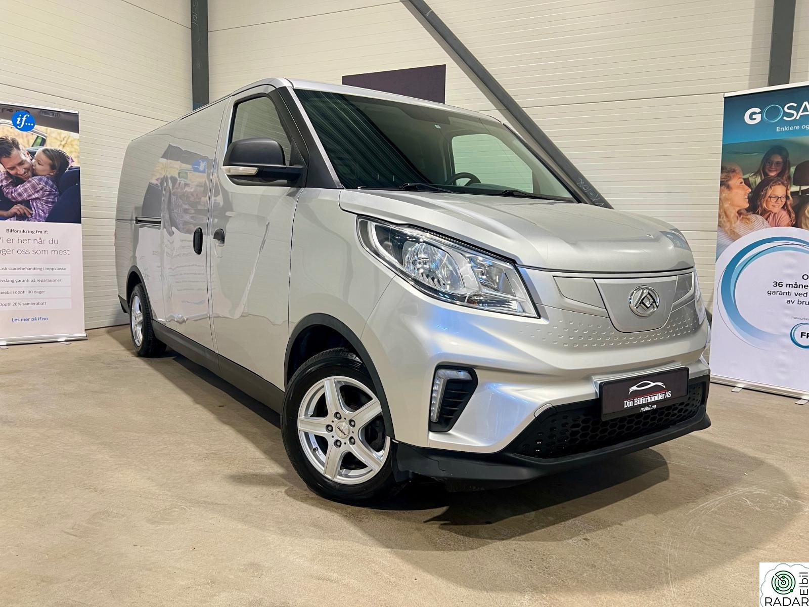 MAXUS e-DELIVER 3 Lang type/Se kmstand/Ryggekamera/Cruisekontroll/AC