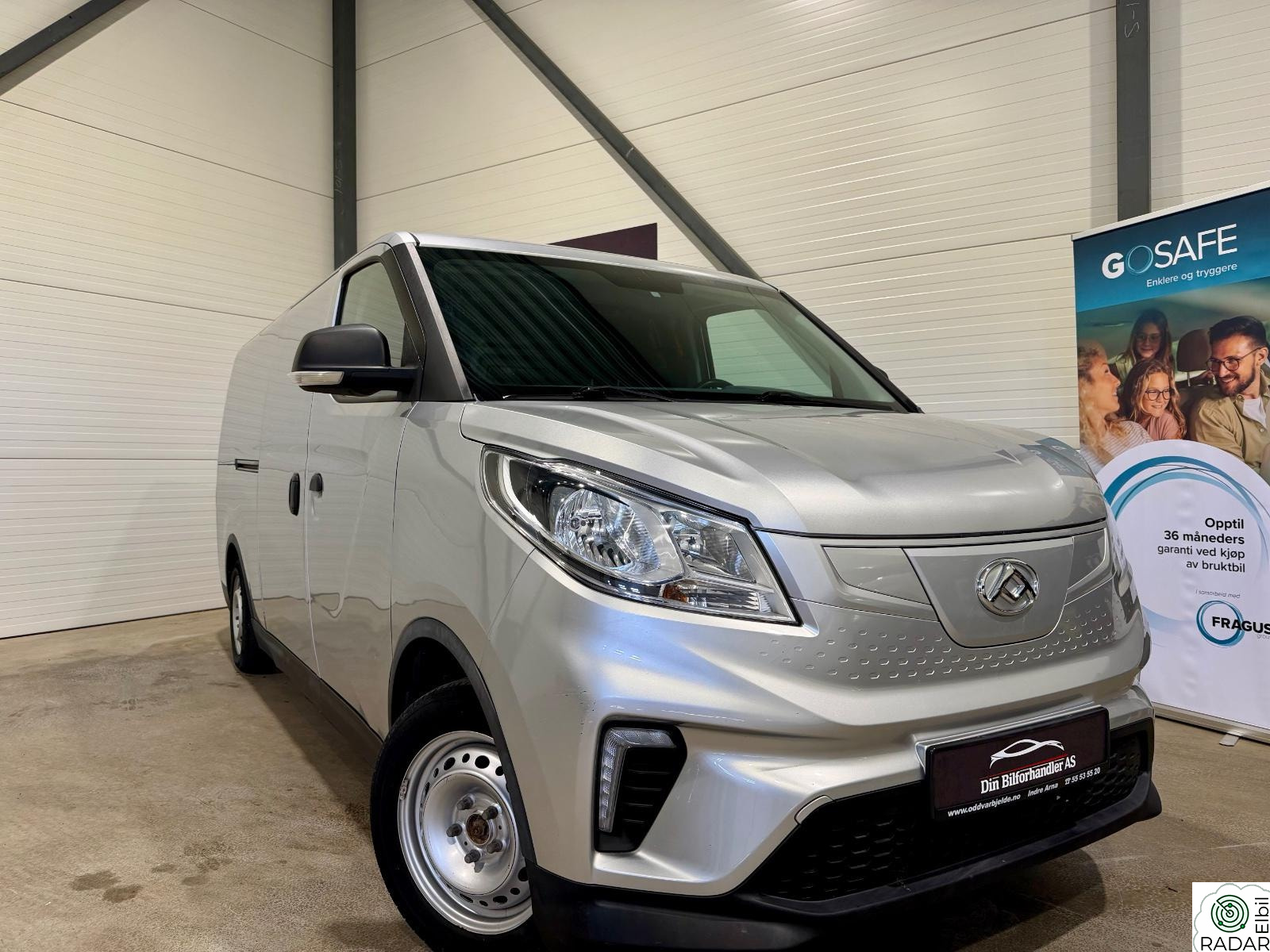 MAXUS e-DELIVER 3 Lang type/Hengerfeste/Ryggekamera/Cruisekontroll/DAB/AC