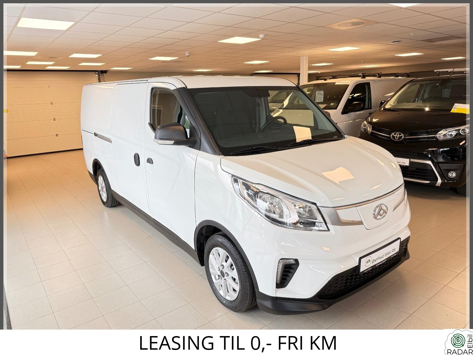 MAXUS e-DELIVER 3 LWB 6,3 m3 50,2 kWh 122hk/Radio/R.Kamera/Lang