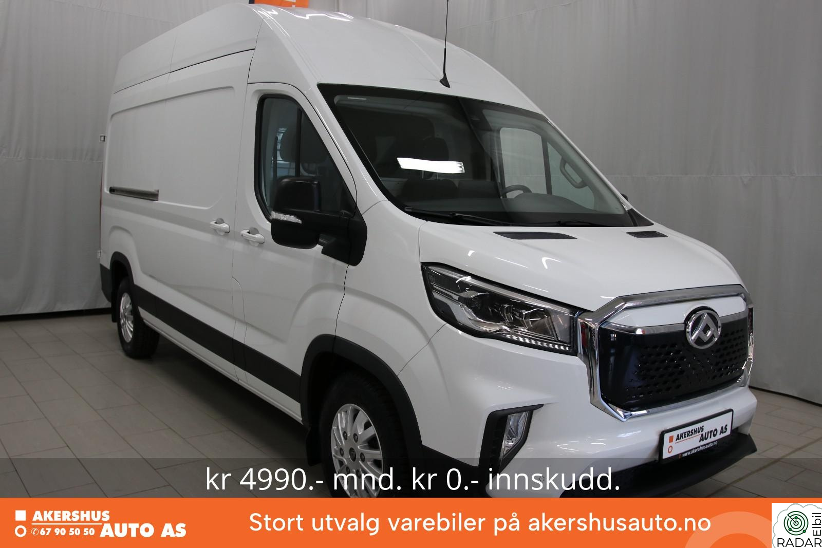 MAXUS eDELIVER 9 Maxus e Deliver 9. 13m3 Varerom.