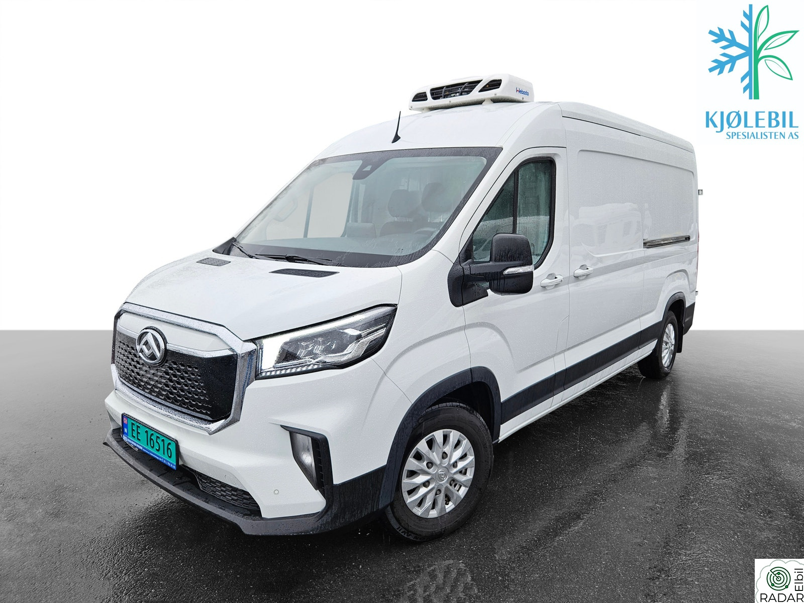 MAXUS eDELIVER 9 Kjøle og Frysebil L3 200hk 72kWt - fryser til -18