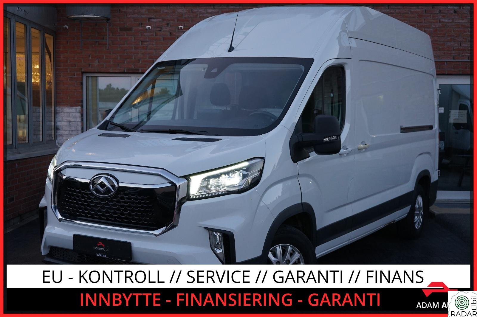 MAXUS DELIVER 9 eDELIVER 9 204HK AUT/ACC//Park.S/Rygge/ EU-2Å/DAB+/+
