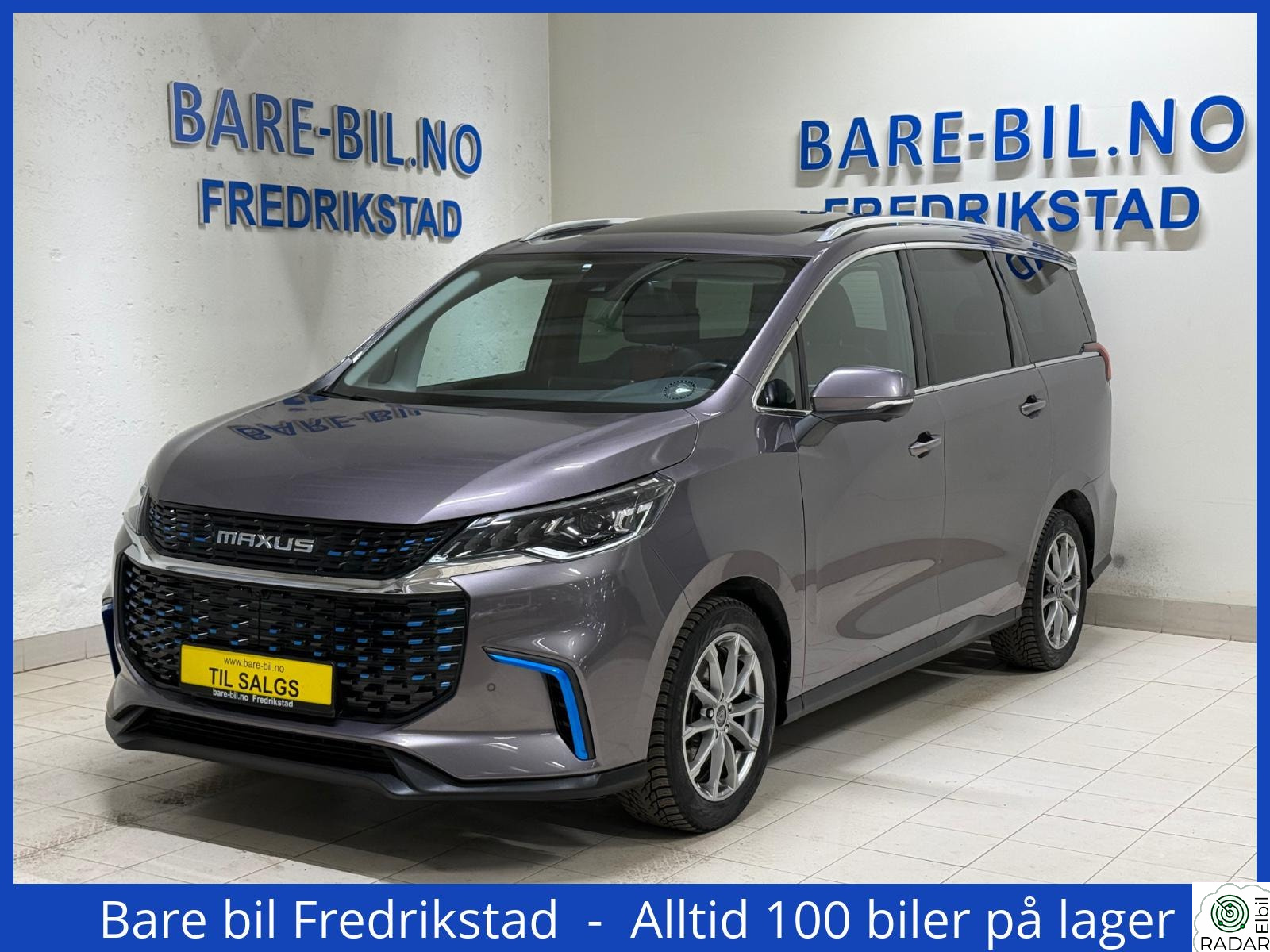MAXUS Euniq 5 7 Seter Aut/Pano/Skinn/360/Acc/Pdc/Led/Dab/BT/EL Sete++