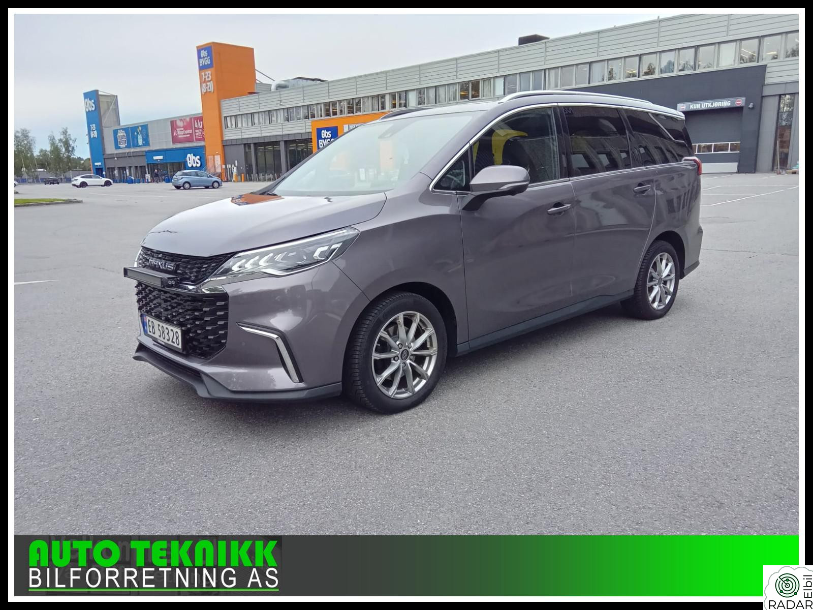 MAXUS EUNIQ 5 52kWt 177HK Exclusive 7-s. Bilen står i Tønsberg.