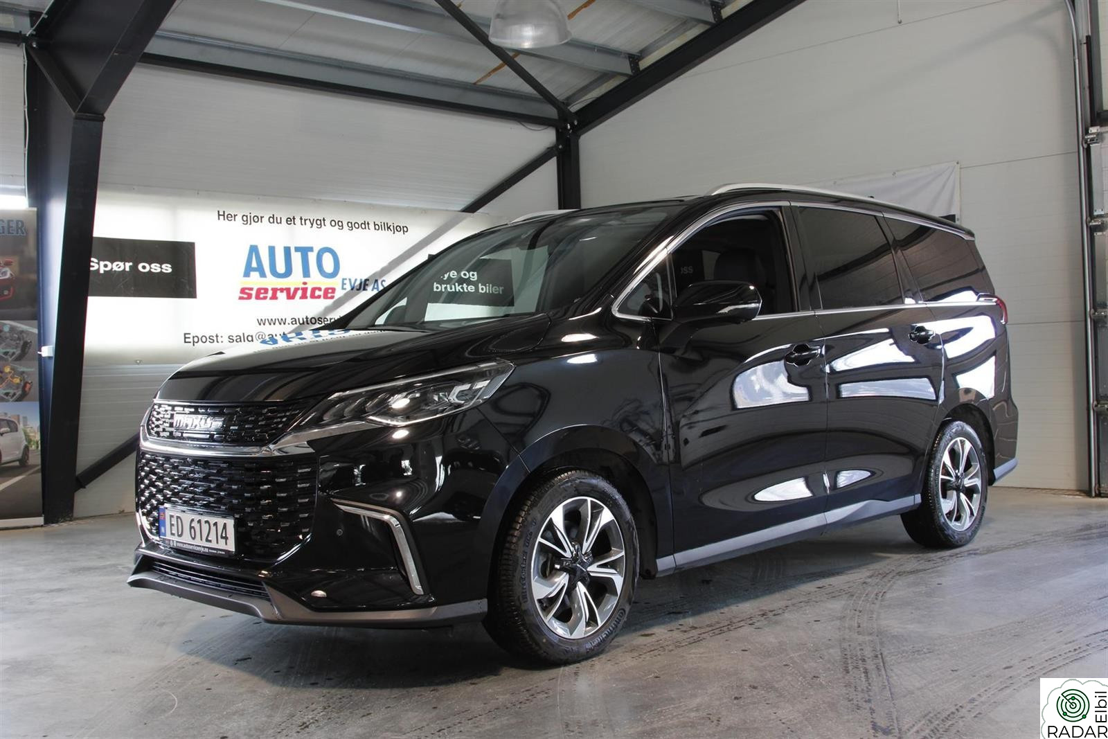 MAXUS Euniq 5 Exclusive - 177HK - 7-seter - skinn - 360 kamera