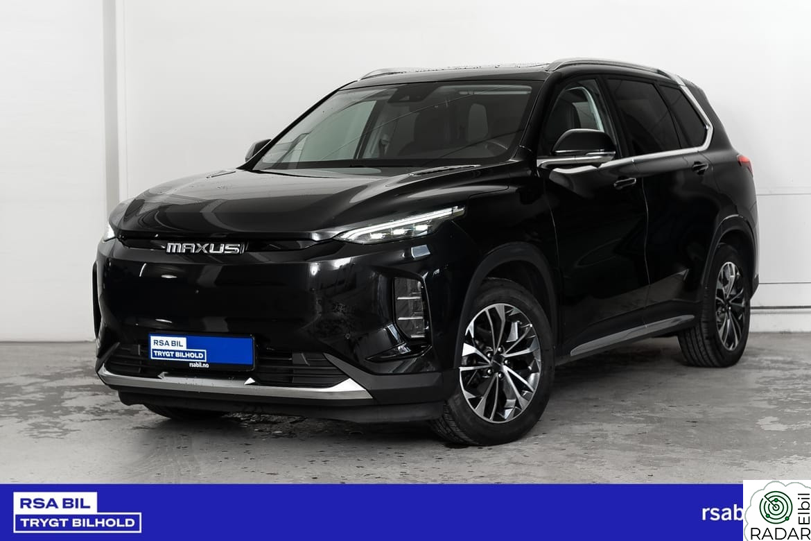 MAXUS EUNIQ 6 70 kWt 177hk Exclusive, 754L Bagasjerom, Skinn