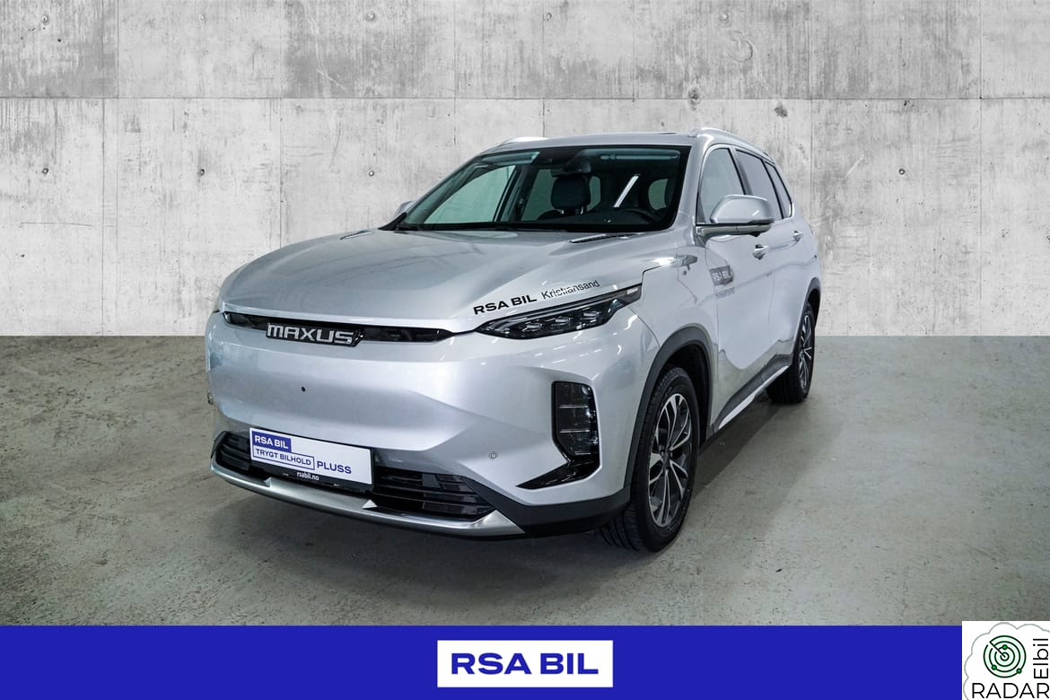 MAXUS EUNIQ 6 70 kWt 177hk Exclusive, 754L Bagasjerom, Skinn