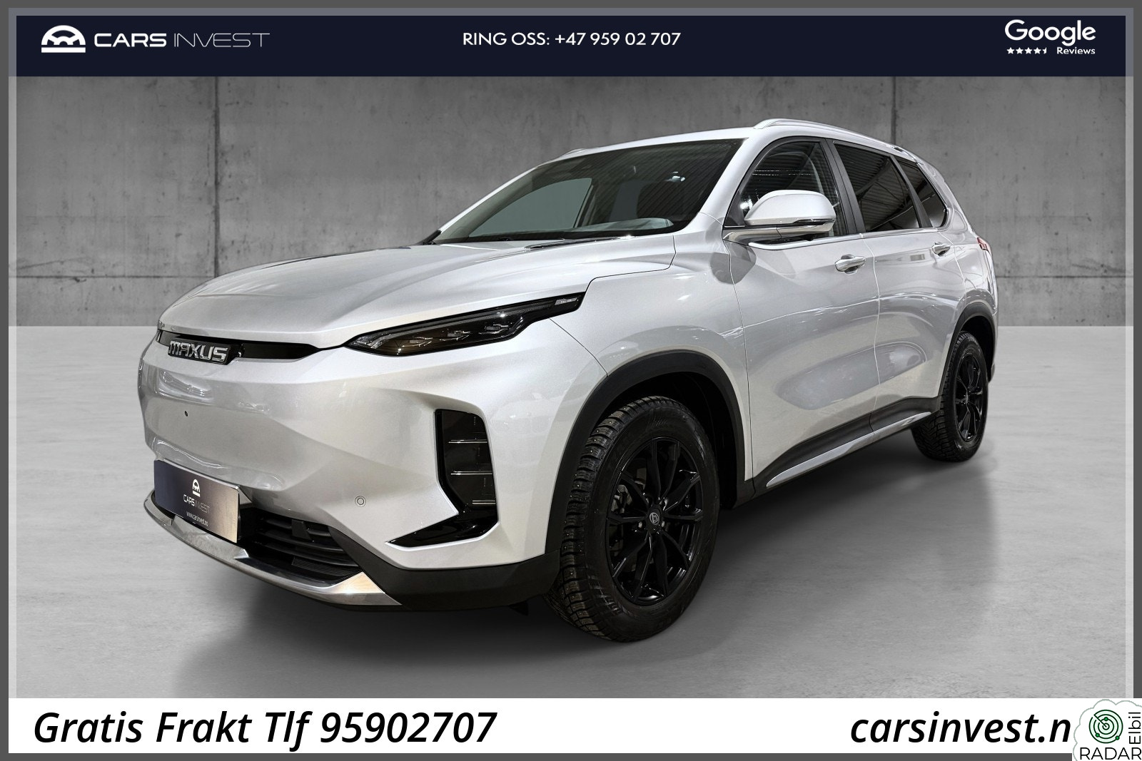 MAXUS EUNIQ 6 177hk Exclusive Skinn|Acc|Kamera|Carplay