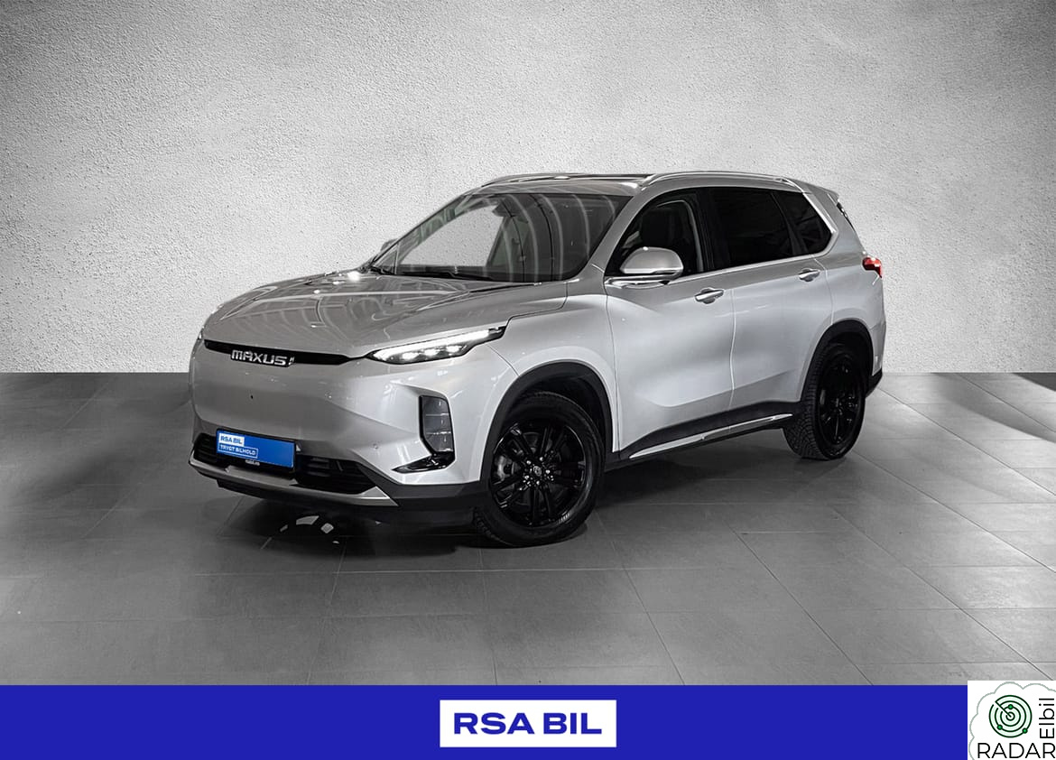 MAXUS EUNIQ 6 Exclusive, 360 kamera, Carplay, Garanti, 2 sett hjul!