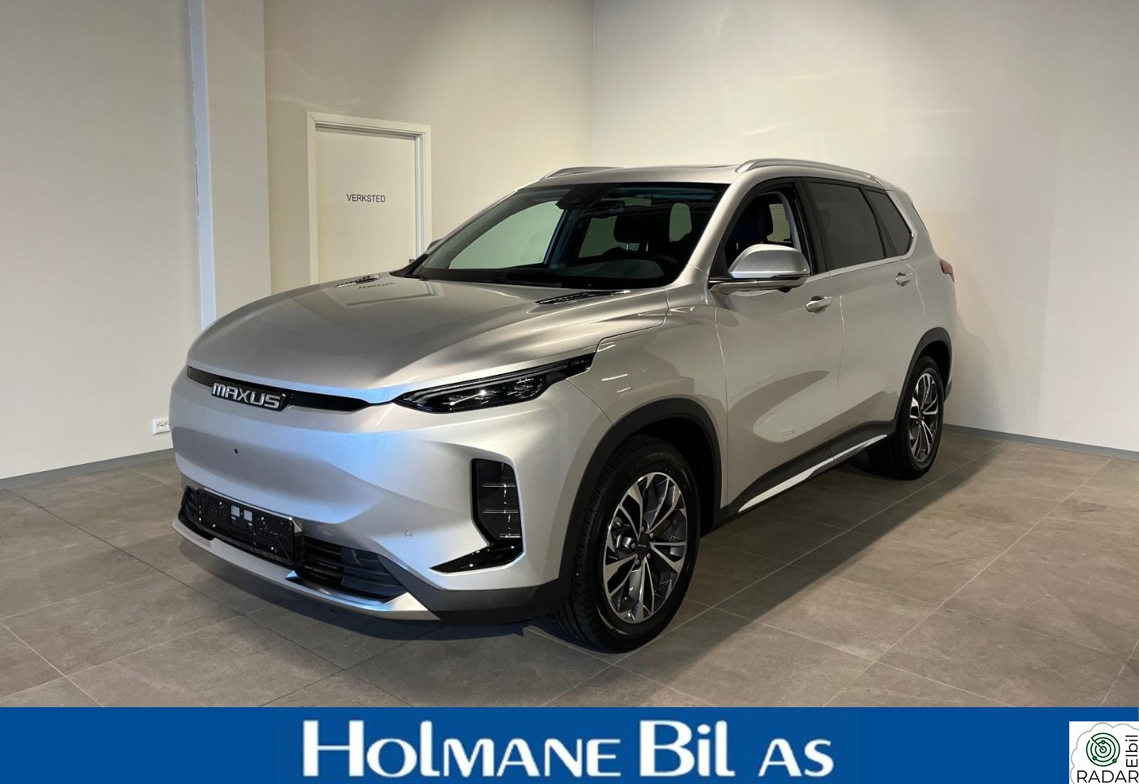 MAXUS EUNIQ 6 Exclusive 5seter 70kwt 177HK Pano/Skinn/360/2Hjulsett/+