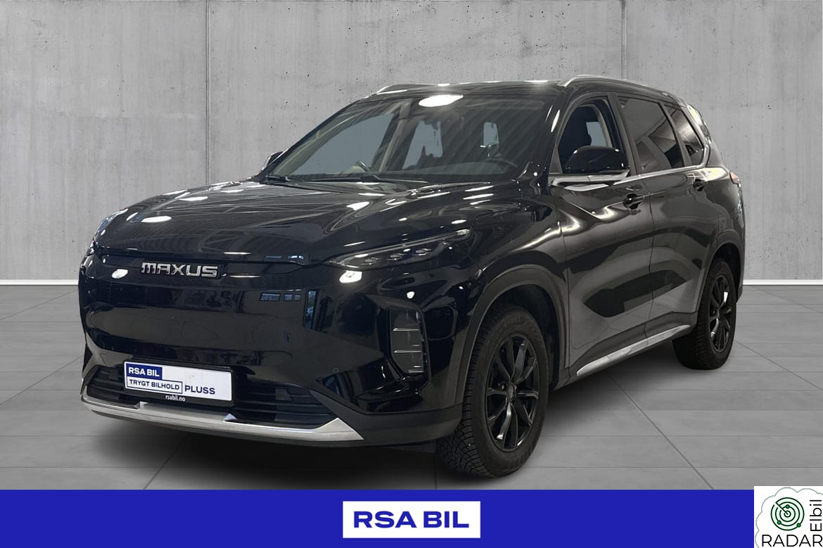 MAXUS EUNIQ 6 70 kWt, Exclusive, 754L Bagasjerom, Ryggekamera, Skinn