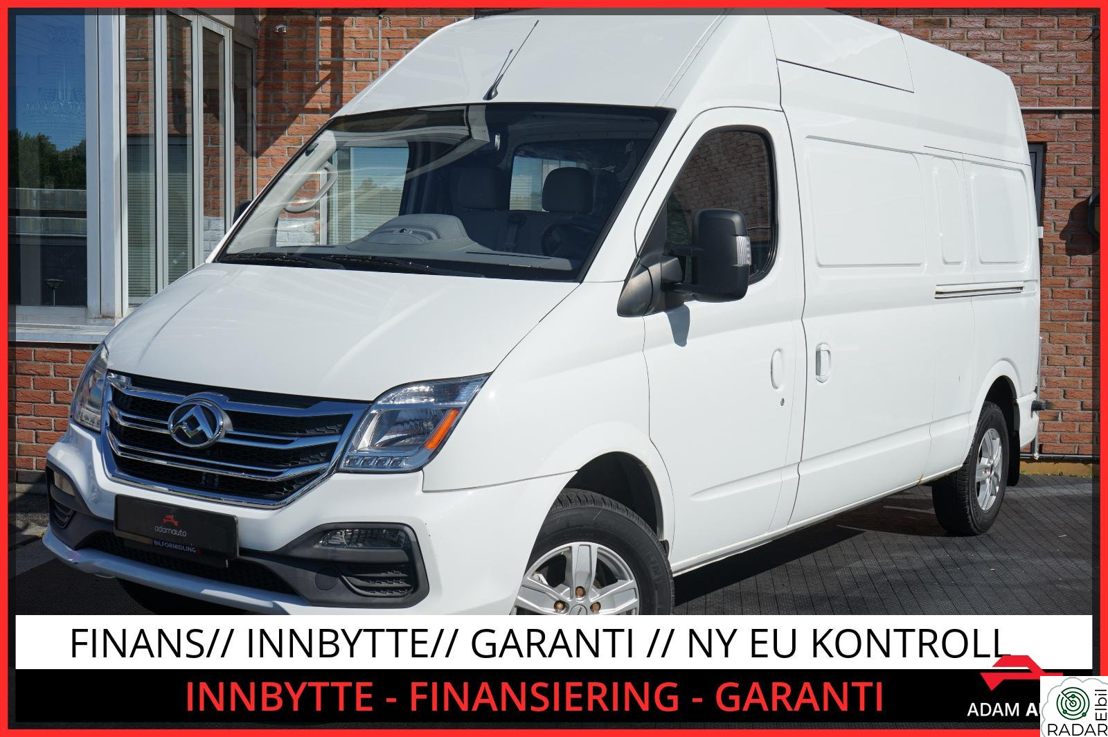 MAXUS EV80 56kWh | 3-seter | R.kamera | Parksensor | Cruise