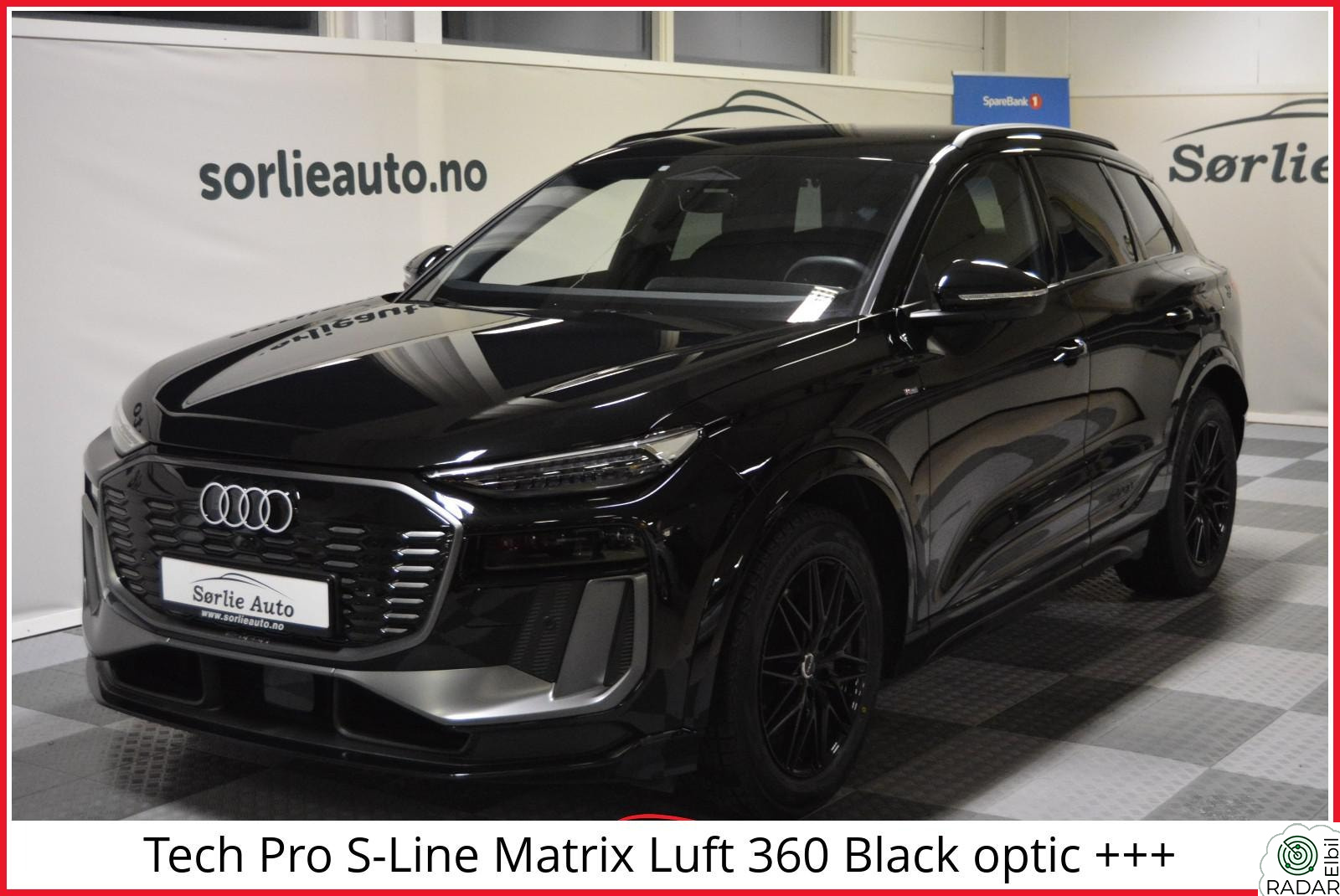 AUDI Q6 SUV e-tron quattro Q6 e-tron Quattro Tech Pro S-Line Matrix Luft 360 Black