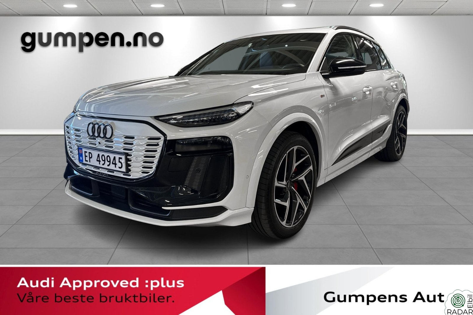 AUDI Q6 SUV e-tron quattro Quattro S Line PRO Panorama/Luft/Sort optikk/HUD/++