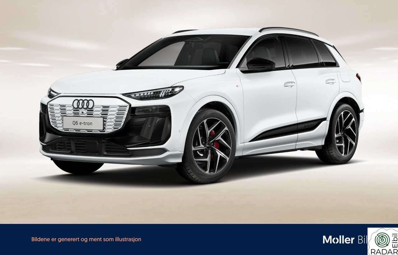 AUDI Q6 SUV e-tron quattro quattro s line pro 21",Luft,Sort optikk,Krok,S-seter