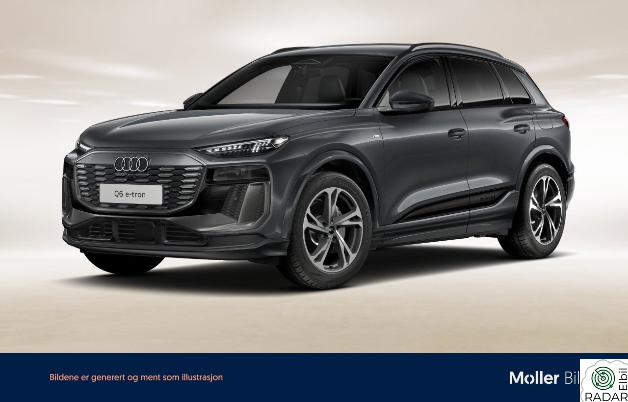 AUDI Q6 SUV e-tron quattro quattro s line pro 20",Luft,Matrix,Krok,Passasjerskjerm