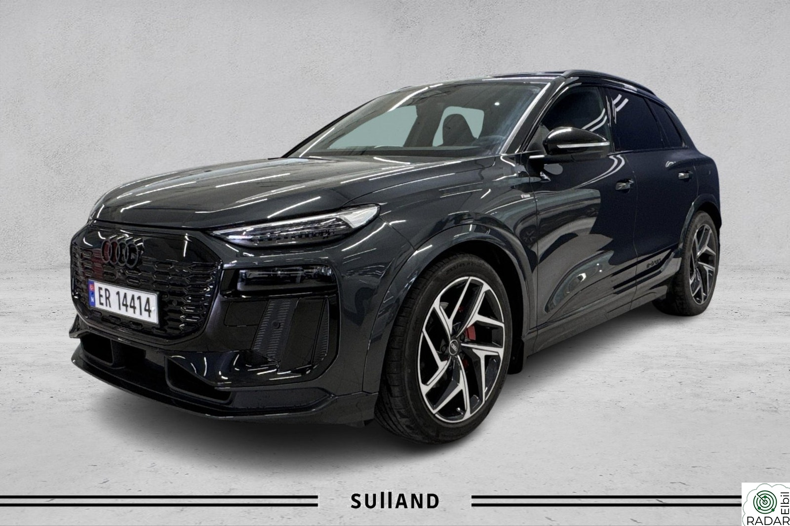 AUDI Q6 SUV e-tron quattro Q s-line pro black Topputstyrt-Lav.km-Bytte