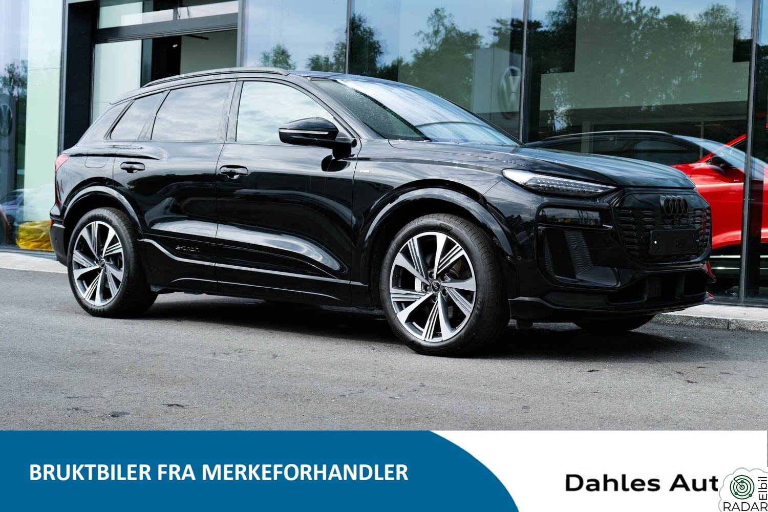AUDI Q6 SUV e-tron quattro quattro s line pro - Sort Optikk/21"/Luftfjæring +++