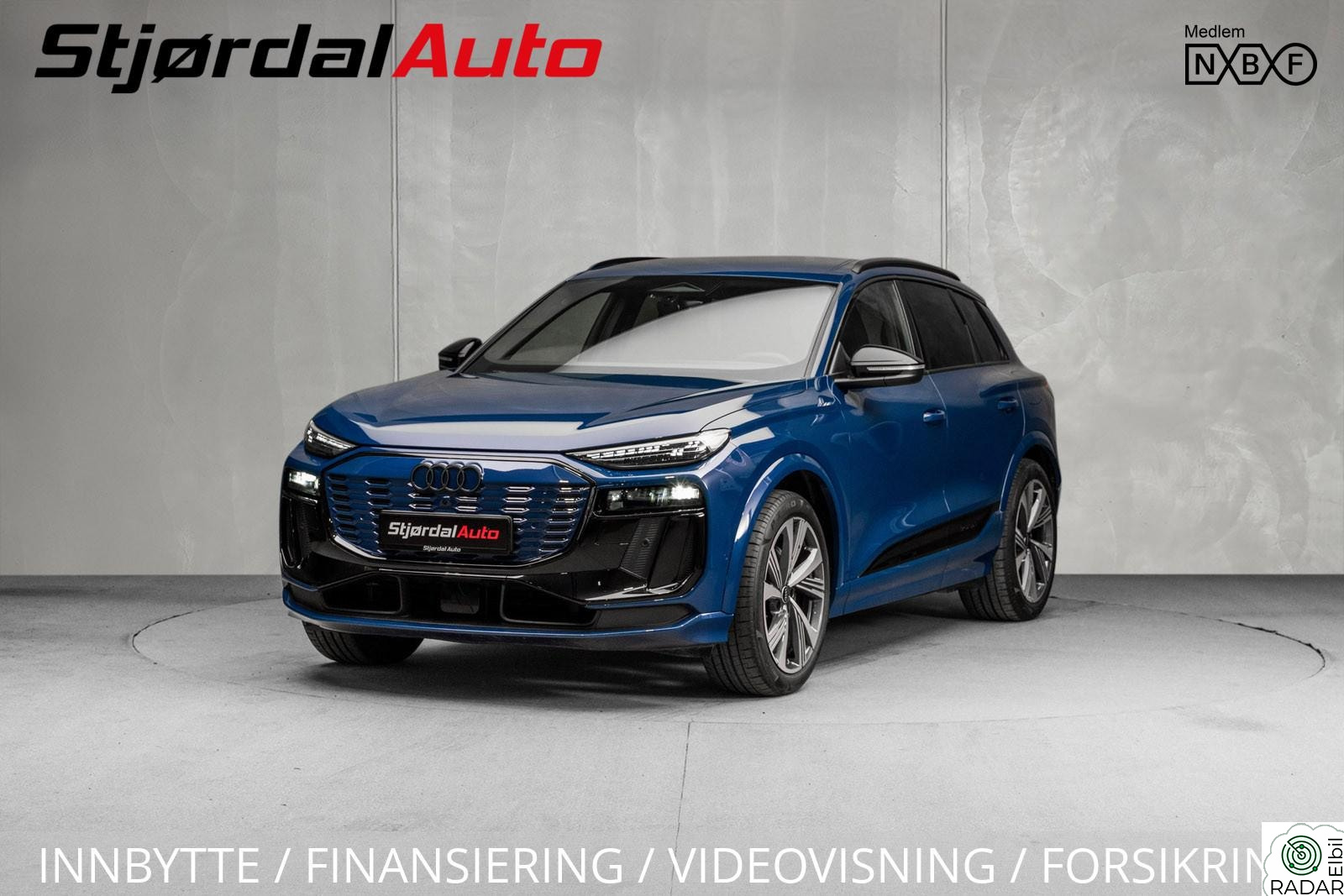 AUDI Q6 SUV e-tron quattro Q6 E-tron Quattro 2xS-Line MATRIX/ACC/KROK/NORSK/V.PUMP