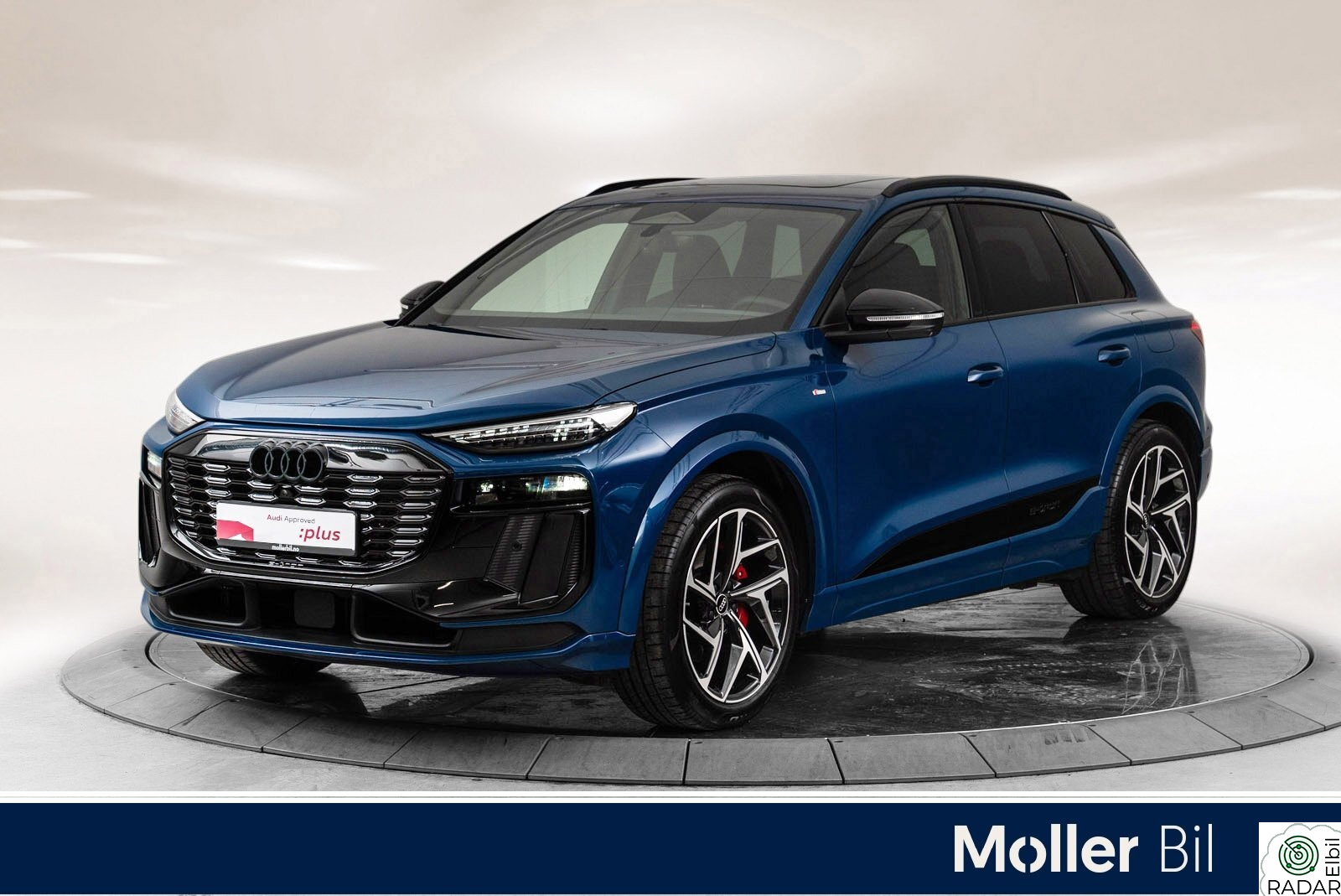 AUDI Q6 SUV e-tron quattro S line pro black, HUD, B&O, Pano, El.seter, 21'', Krok+