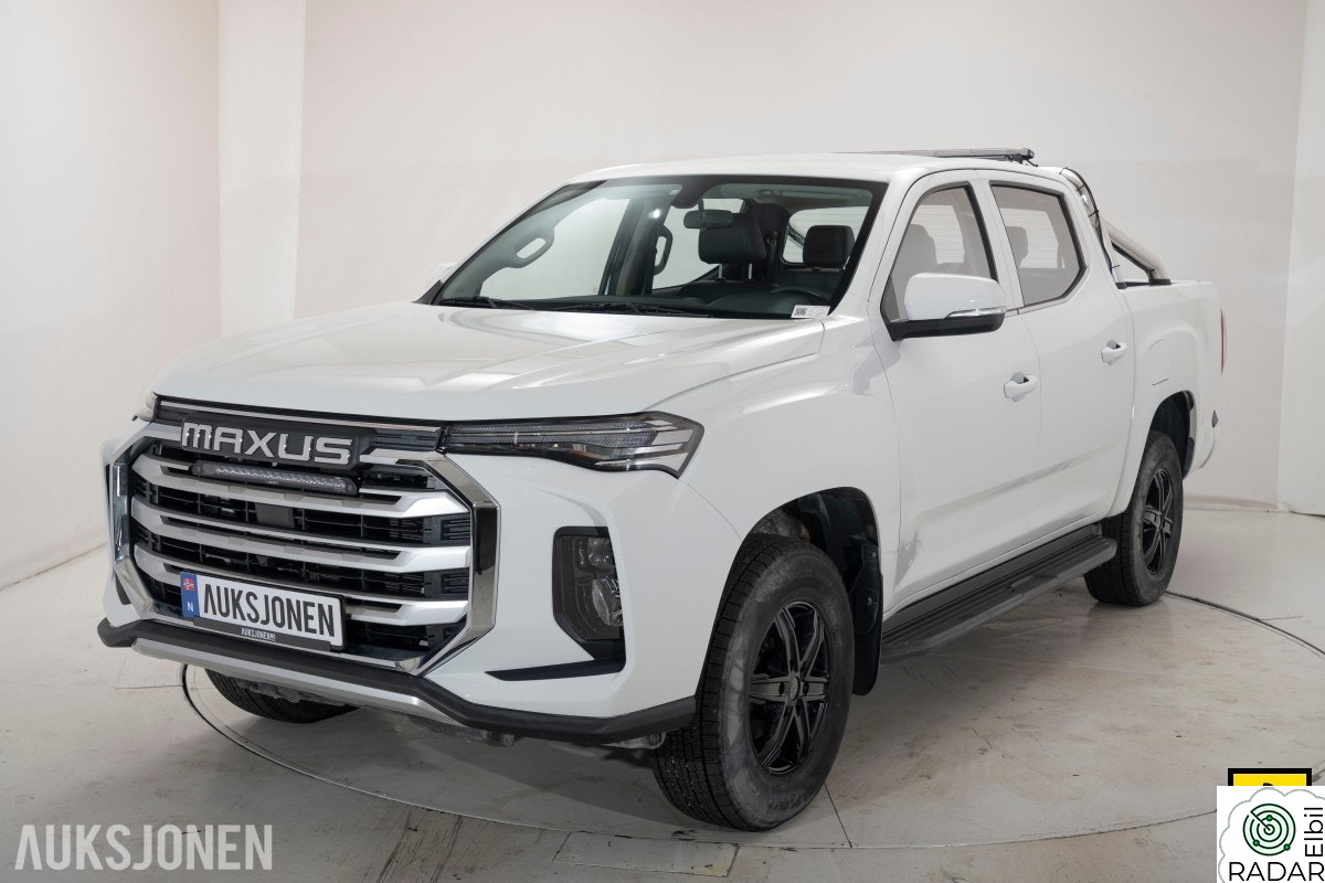 MAXUS LDV T90 EV EV 88 KWH 180HK DOUBLE CAB 5-SETER KAMERA SKINN DAB