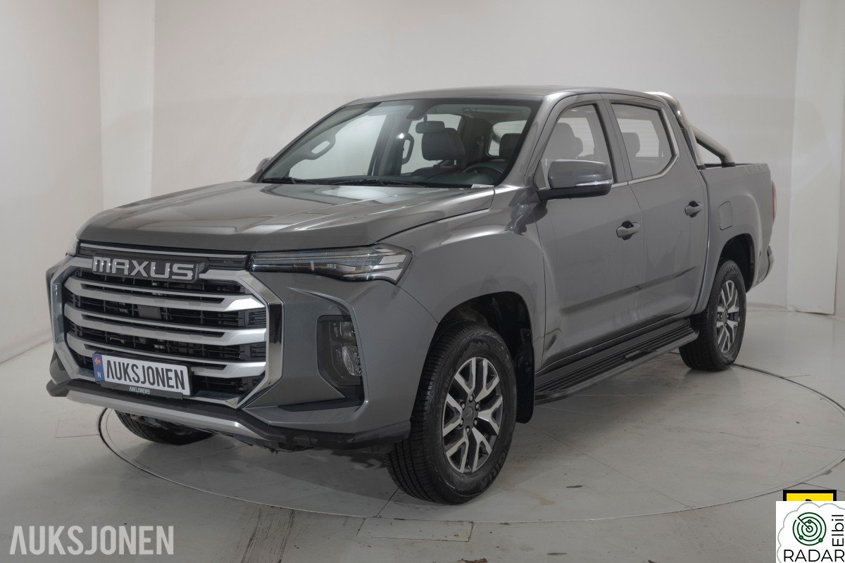 MAXUS LDV T90 EV EV 88 KWH 180HK DOUBLE CAB 5-SETER HENGERFESTE KAMERA S